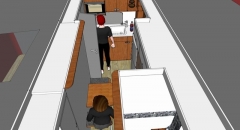 Papillon - Innenansicht