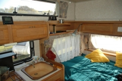 Küche und Bett
