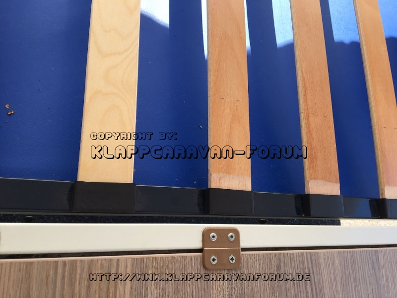 neue Latten im Lattenrost des SK12