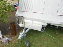 Gasflaschentransport & Deichselkastenunterbau