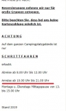 Einfahrt auf CP