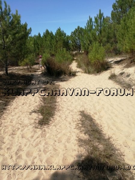 Euronat Strandwanderweg Gironde