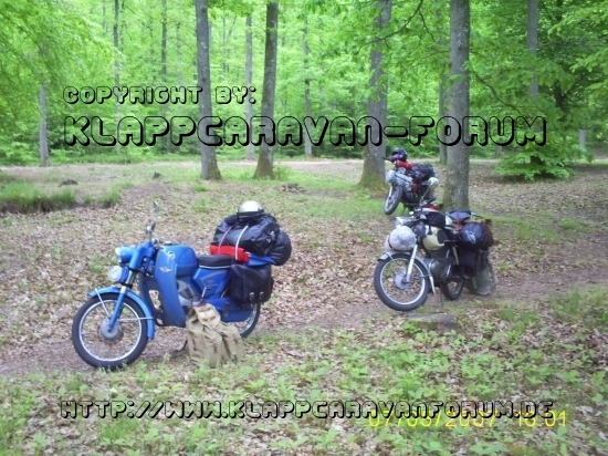 Mopedtour Frankreich