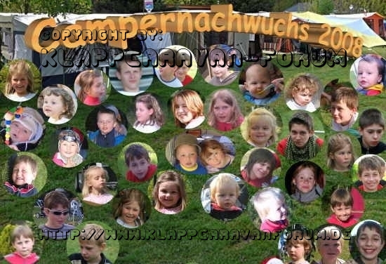 Unser Campernachwuchs 2008