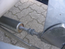 SK Bremseinstellung - Handbremse freischrauben