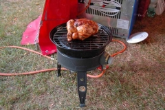 Ganzes Hähnchen auf CACAC Safari Chef