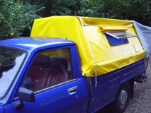 Pickklapp, weg von der 