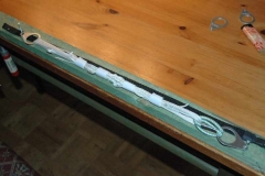 SK12 - Selbstbau Halteband - provisorisch gebunden