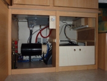 Trigano Randger - Boiler montiert