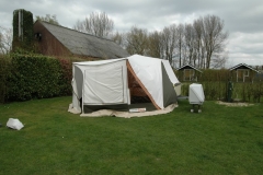 Holtkamper Spacer - Vorzeltgestänge eingebaut