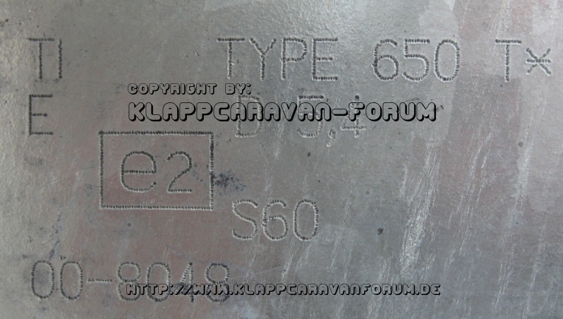 Auflastung Trigano Chambord 2006