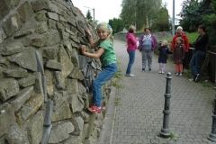 Eupen 2011 - Ausflug - Kletterpartie