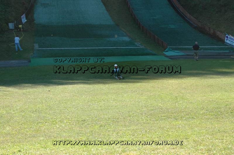 Oktoberfest - Haselbach - Springer auf dem Auslauf