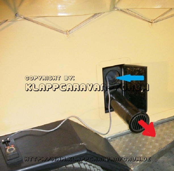 Heizung Ein-Ausströmer