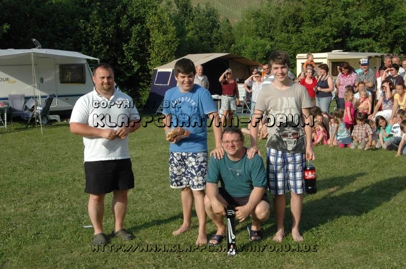 Nahe am Sommer 2012 - Wikingerschach - Siegerehrung - Platz 3 - Team Schnicker