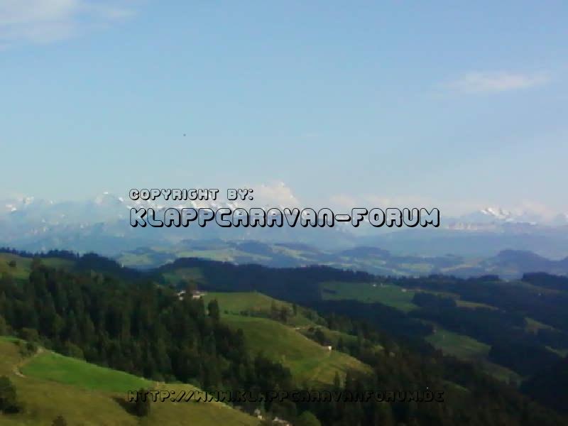 Sommer Abend Berner Alpen