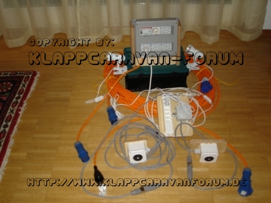 Gesamtes Elektrik Material